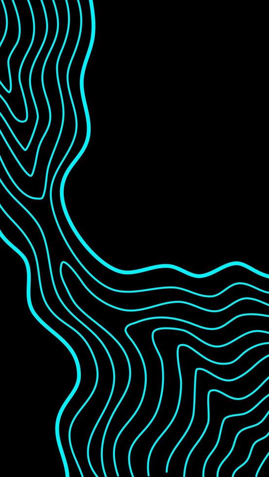 abstract topographic contour line background. Abstract wavy line wallpaper. abstract wallpaper. aesthetic wavy lines background. Contour background. vector