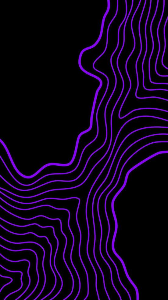 abstract topographic contour line background. Abstract wavy line wallpaper. abstract wallpaper. aesthetic wavy lines background. Contour background. vector