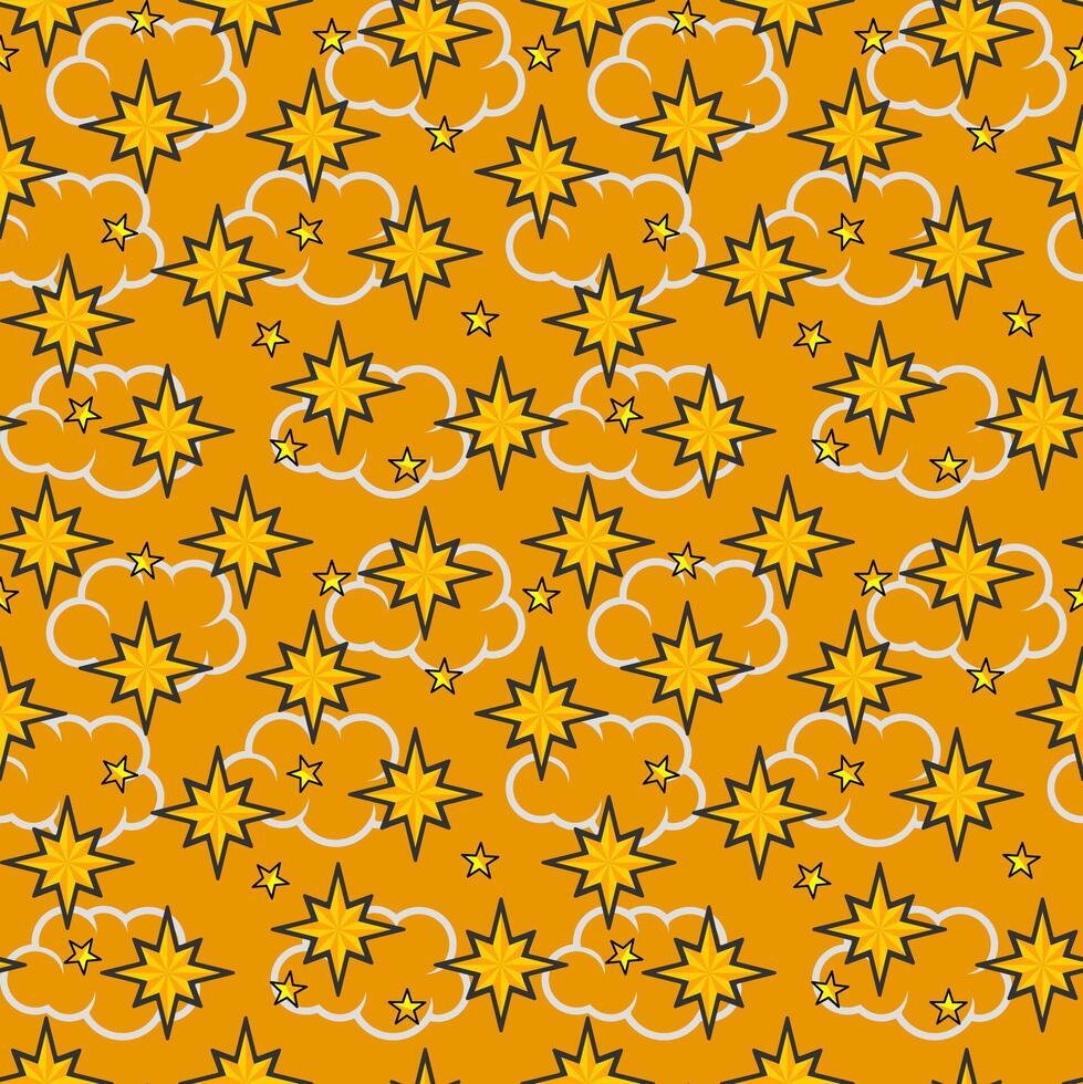 stars seamless pattern background. stars pattern background. Seamless stars background. stars cartoon pattern. vector
