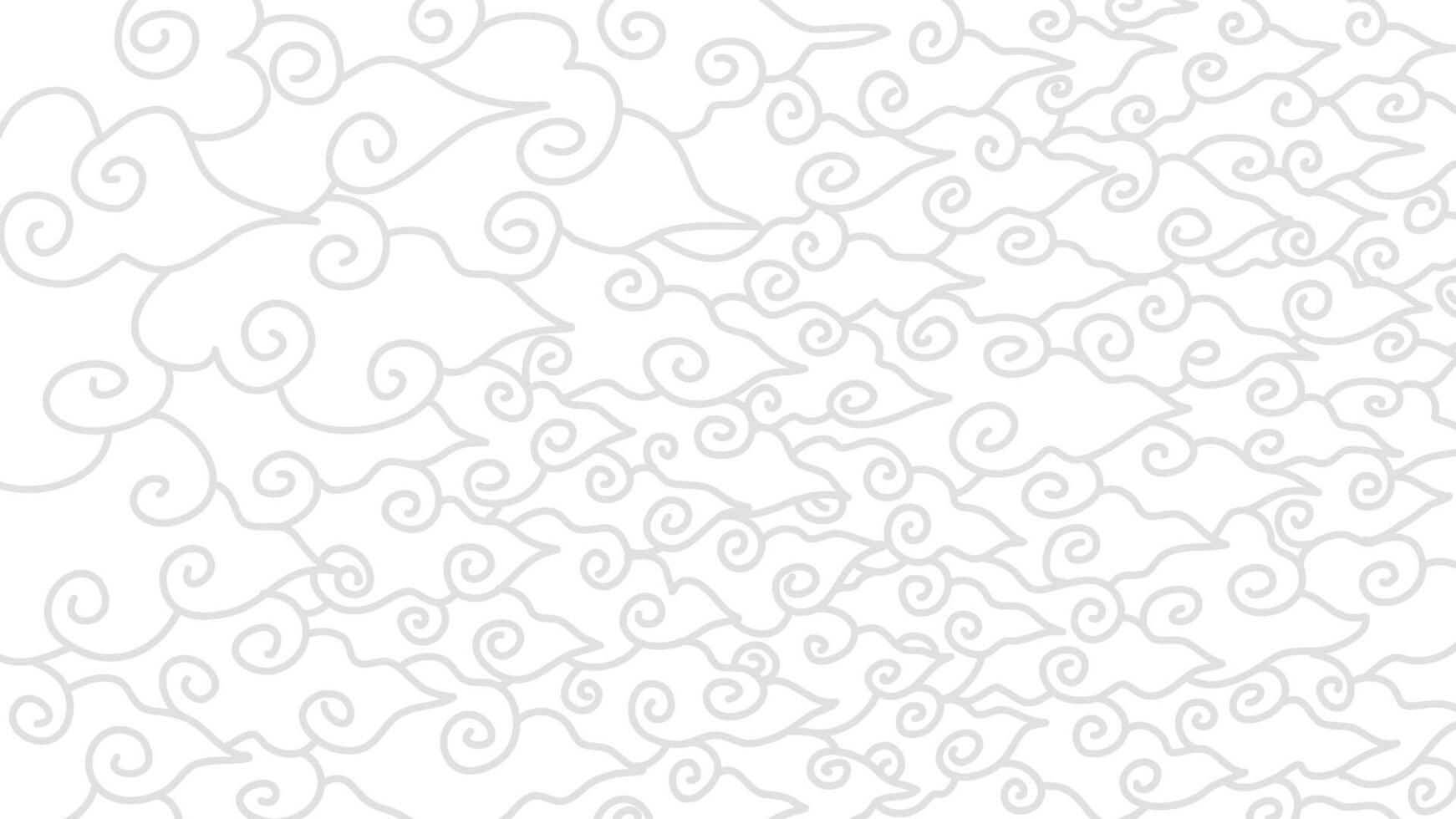 abstract cloud background. cloud pattern background. cloud line background. seamless pattern of cloud lines background. vector