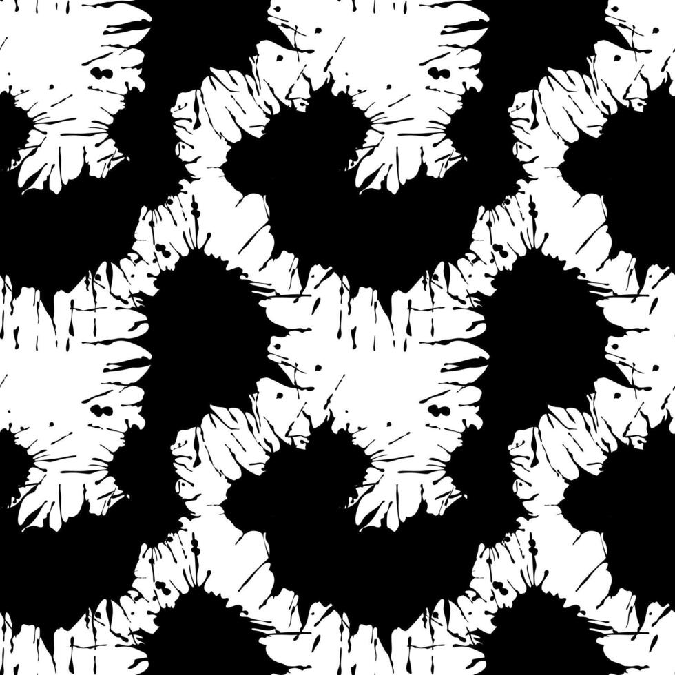 seamless black ink splat background. seamless splash water background. seamless pattern with splashes ink. Ink splatter seamless pattern background vector