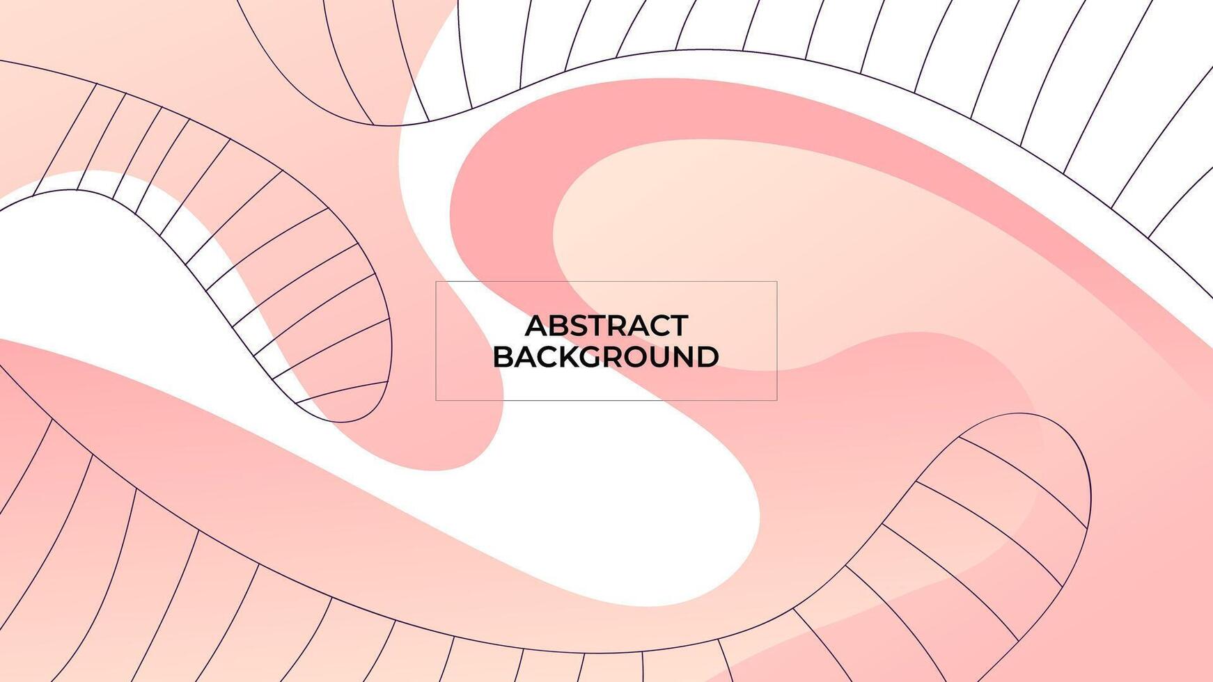 ABSTRACT PINK PEACH GRADIENT BACKGROUND SMOOTH LIQUID COLORFUL DESIGN WITH SHAPES TEMPLATE GOOD FOR MODERN WEBSITE, WALLPAPER, COVER DESIGN vector