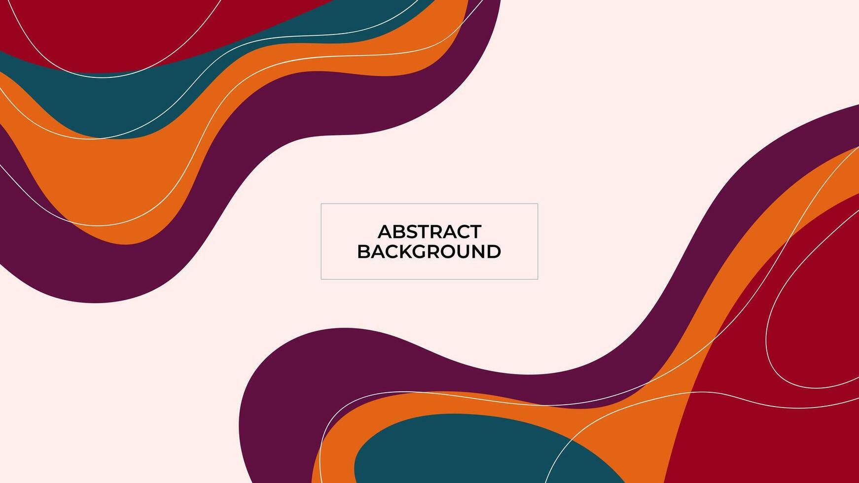 ABSTRACT BACKGROUND WITH HAND DRAWN SHAPES AND LINES PASTEL FLAT COLOR DESIGN TEMPLATE FOR WALLPAPER, COVER DESIGN, HOMEPAGE DESIGN, BROCHURE vector