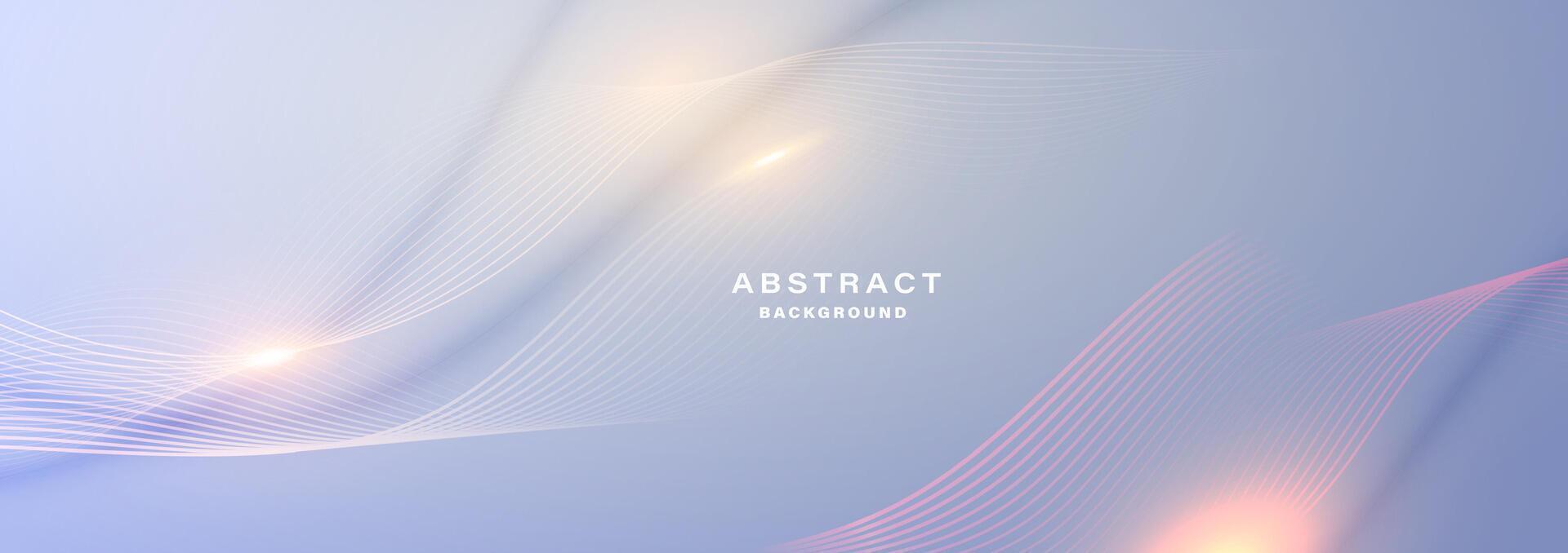 Modern abstract background with flowing particles. Digital future technology concept vector
