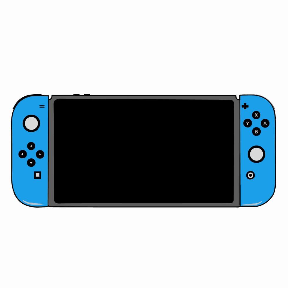 Game console design vector
