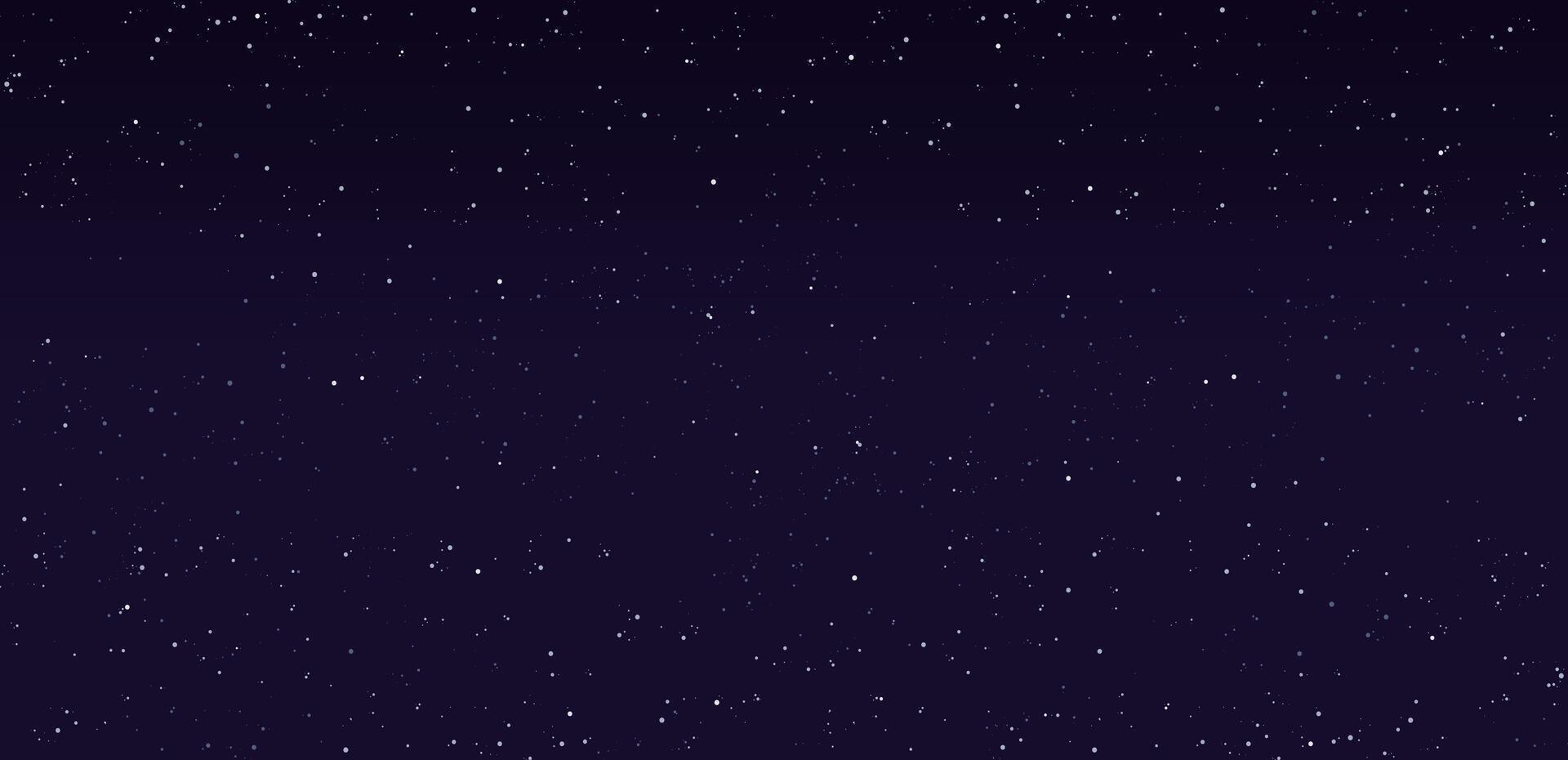 Night starry sky background. Darkness is illuminated vector
