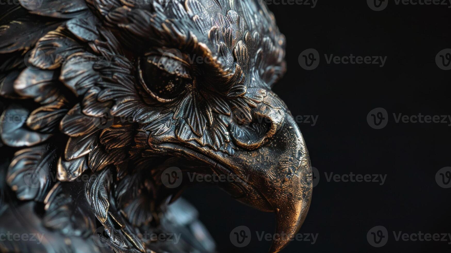mythical dark bronze. photo