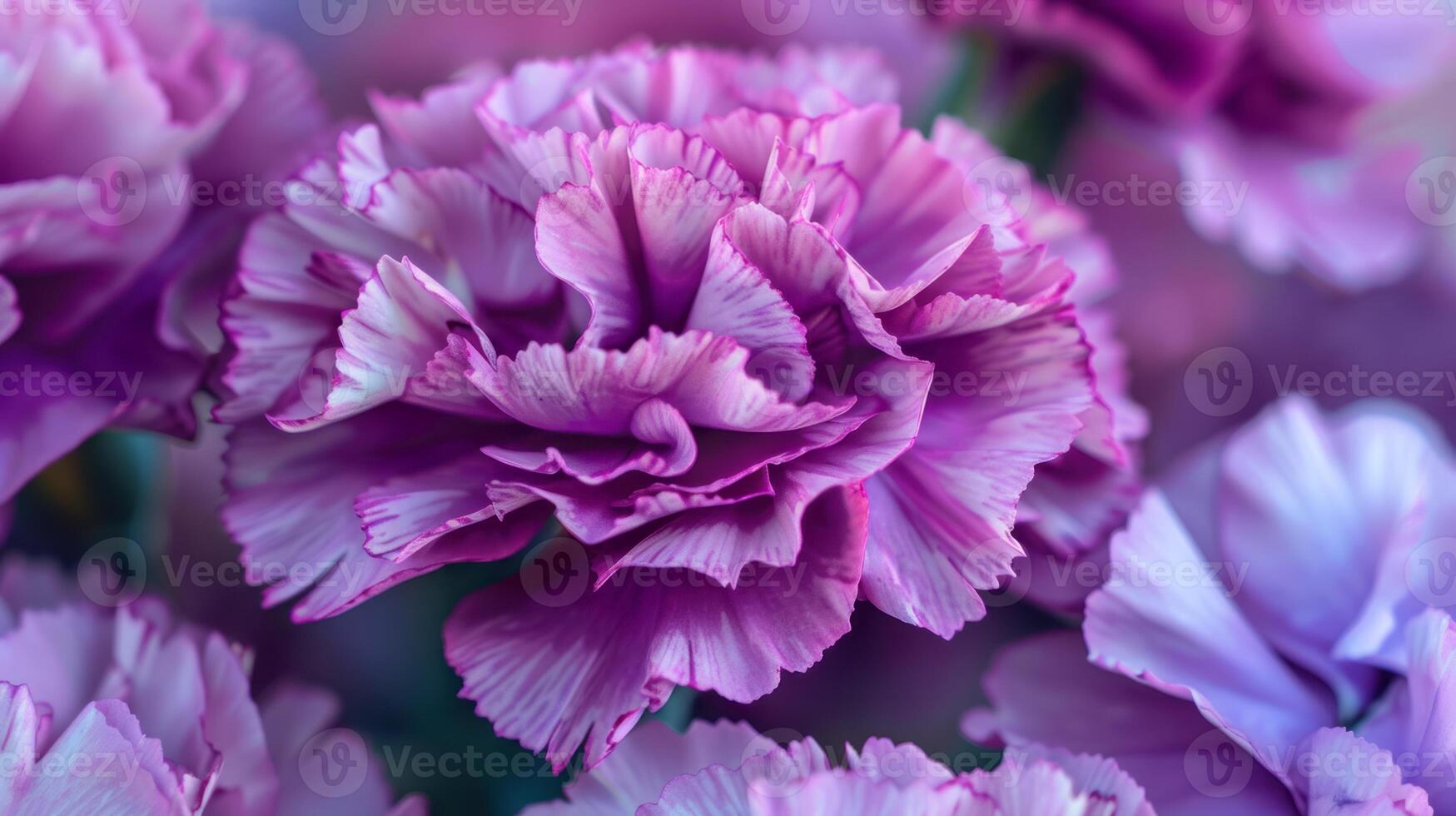 petals purple carnation photo
