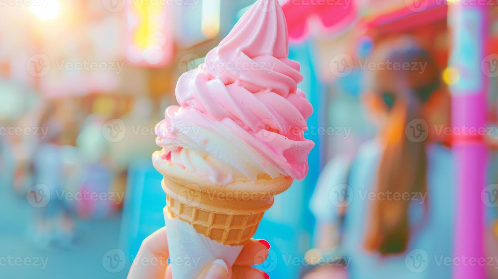 ice cream background. photo