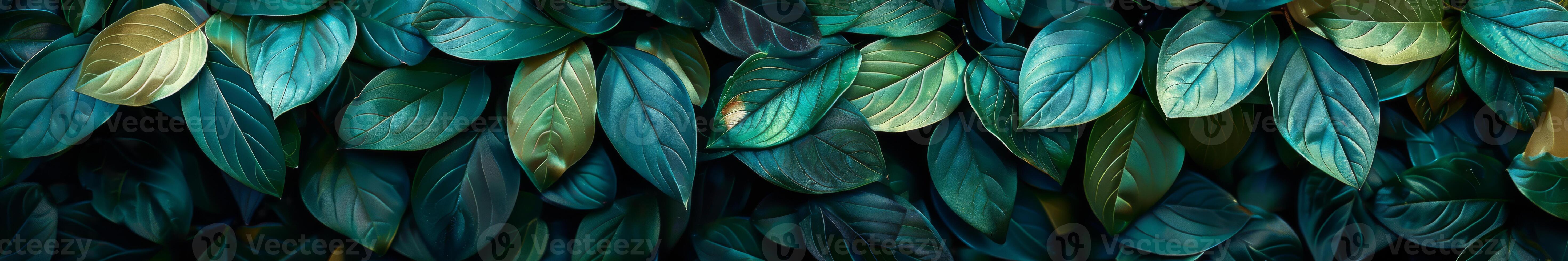 Lush Assortment of Greenery Leaves in Rich Textures photo
