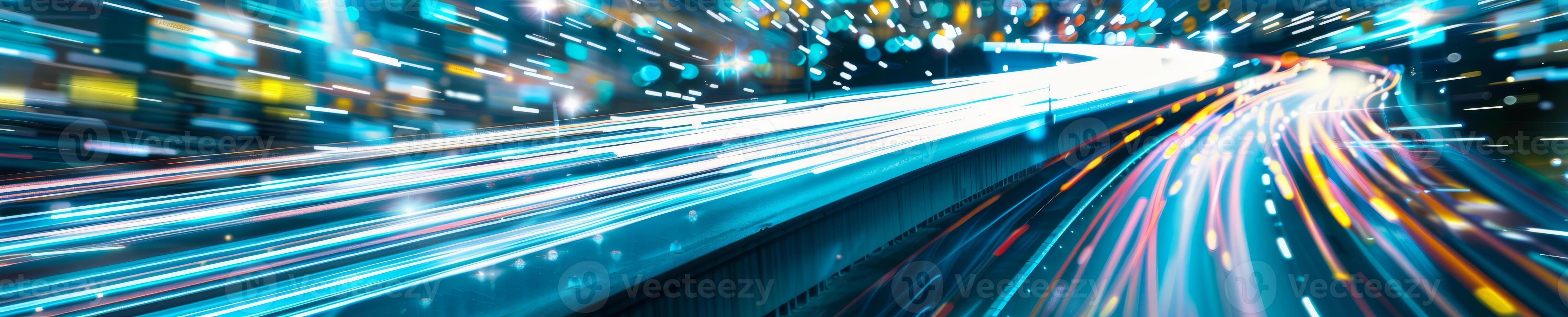 Technologically Advanced Data Stream Visualization photo