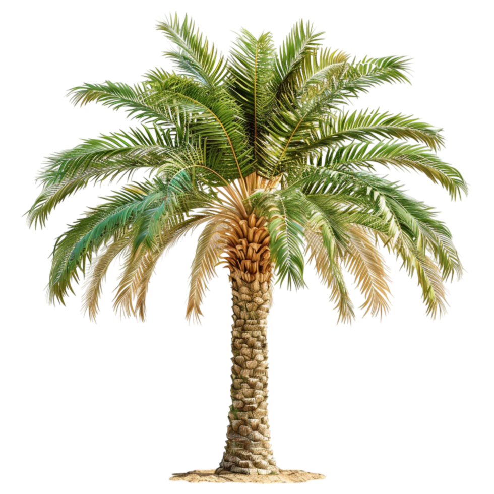 ramadan date palm tree on the beach png