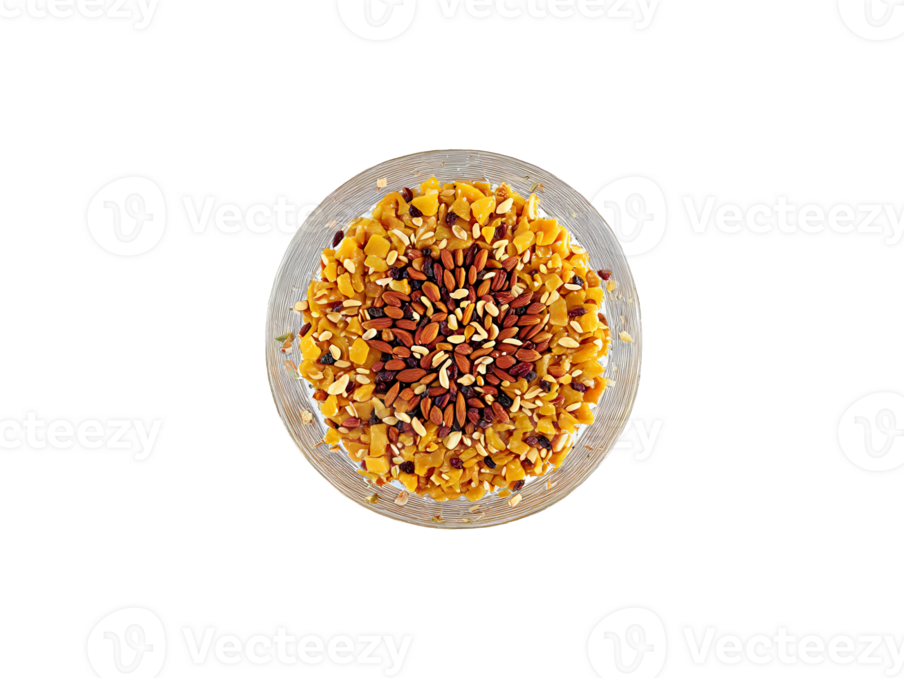 Halwa with Dry Fruits Rich halwa with an assortment of dry fruits served png