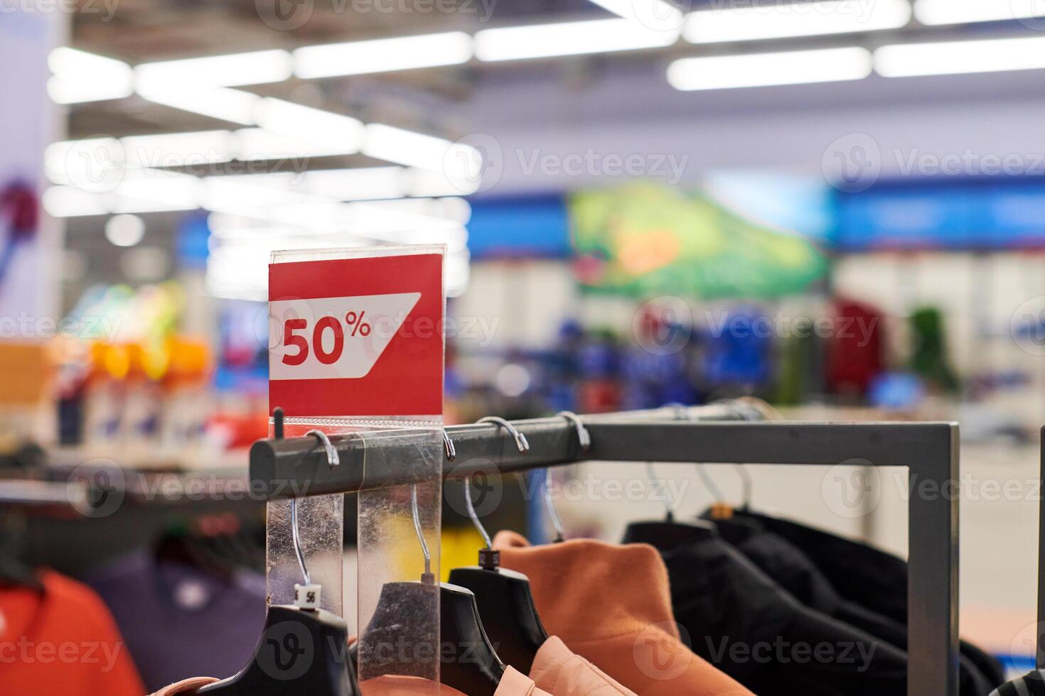 Sale at shopping mall, Christmas promotions photo