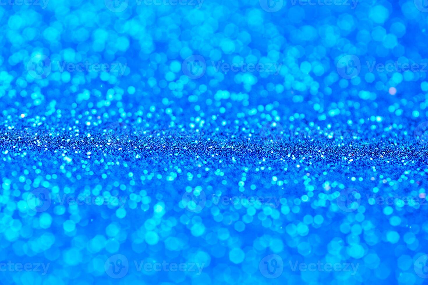 Blue glitter texture photo