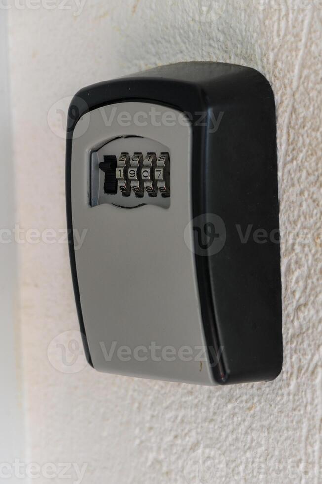 key box with combination lock for apartments 1 photo