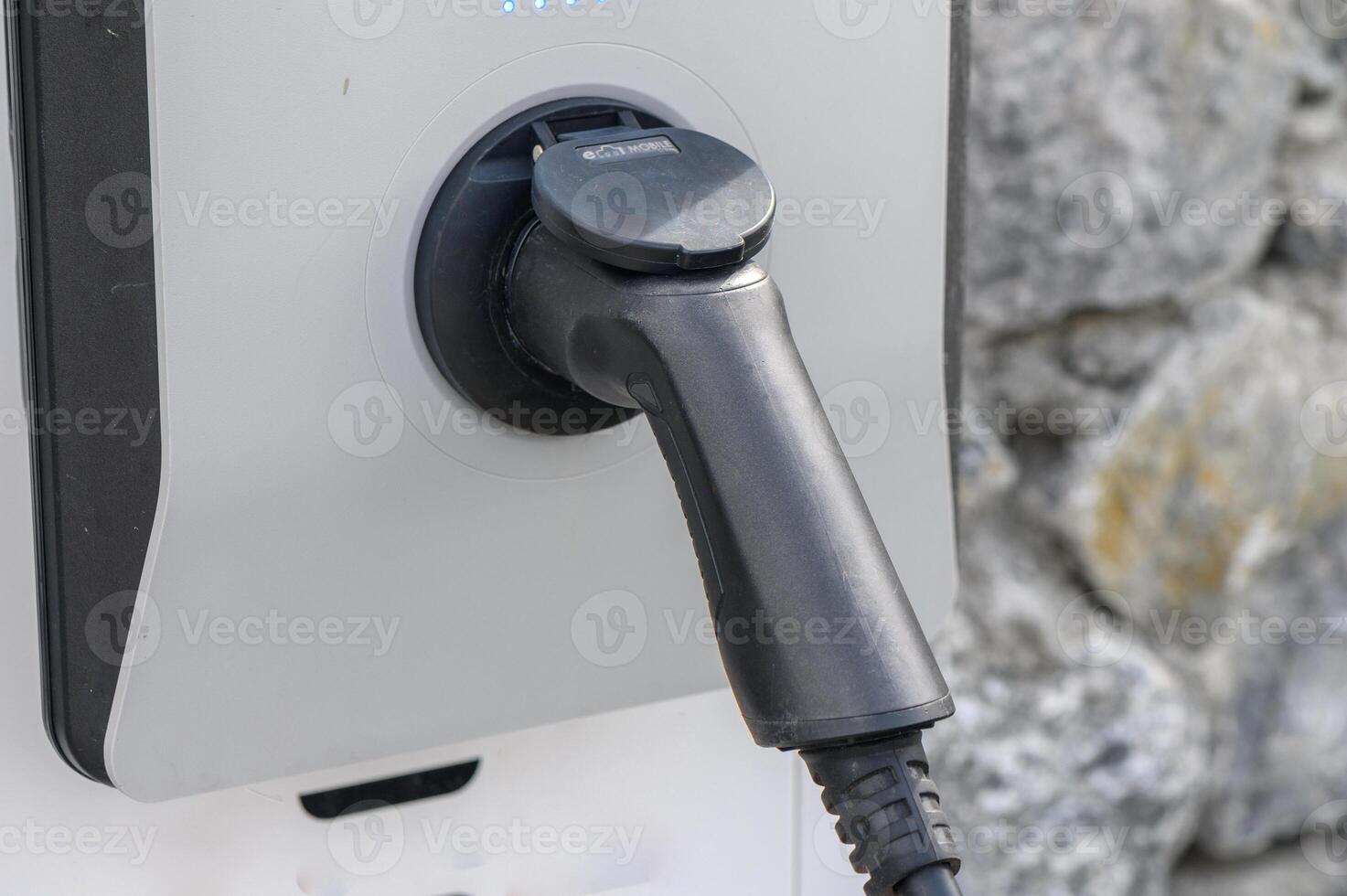 charging station for electric cars in a residential complex 7 photo