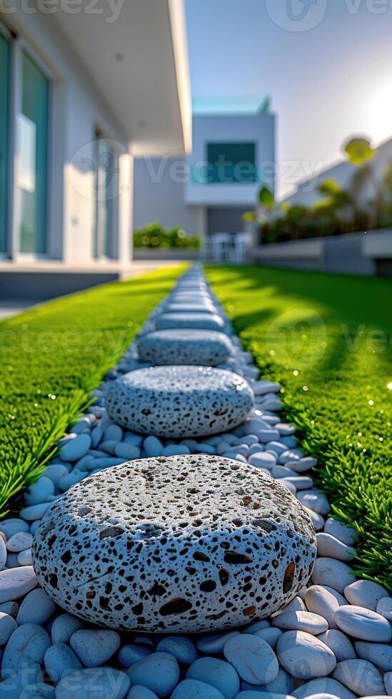 Elegant Pathway to Modern Luxury Living photo