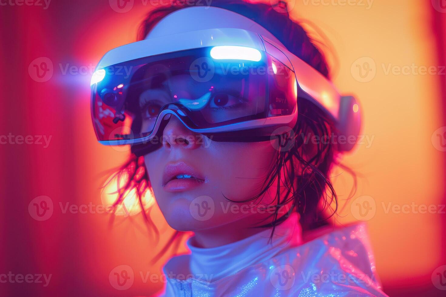 Immersed in Virtual Reality. A Journey Beyond the Real World photo