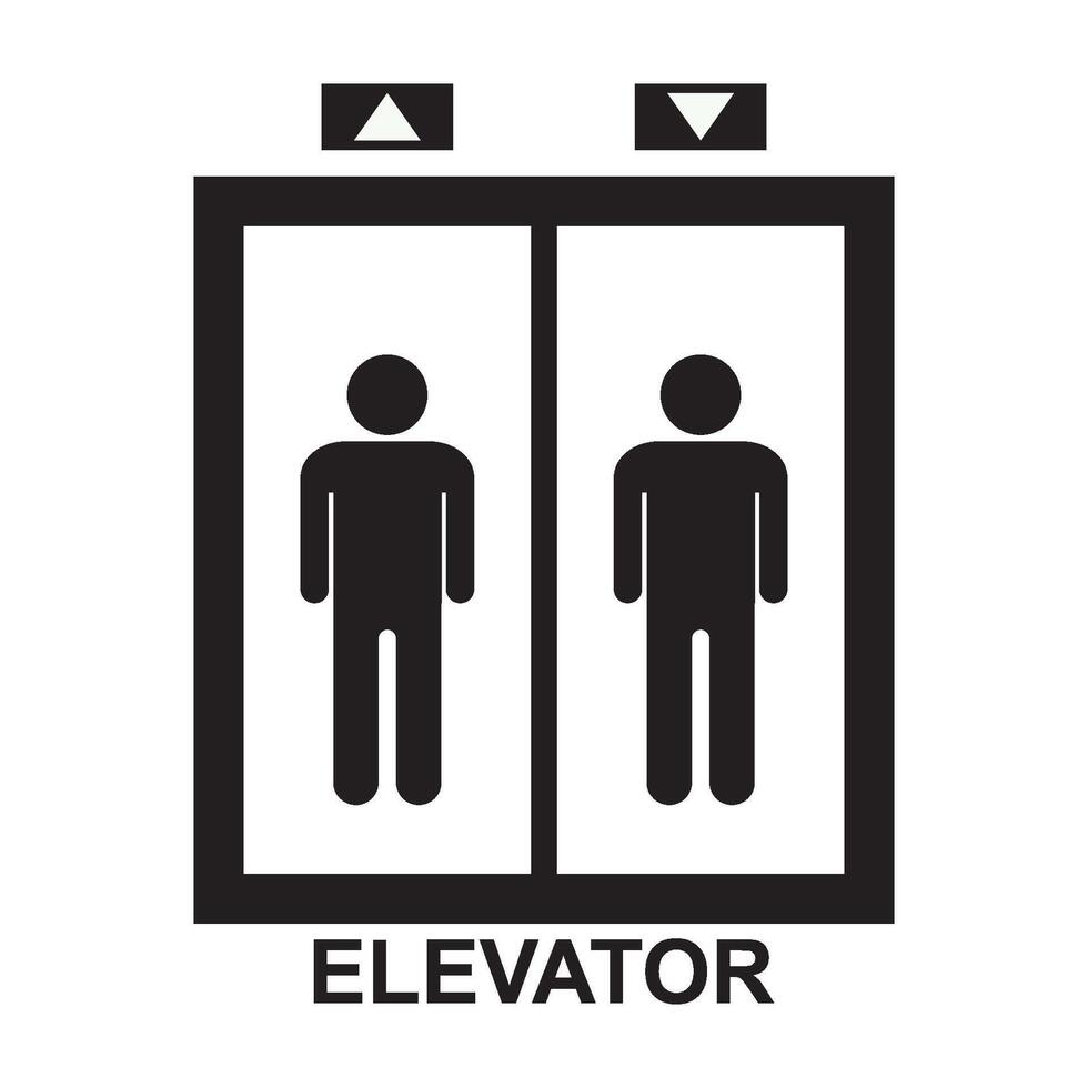 Lift icon design vector