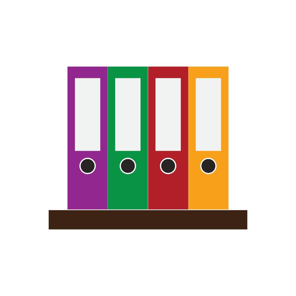 Folder files icon vector