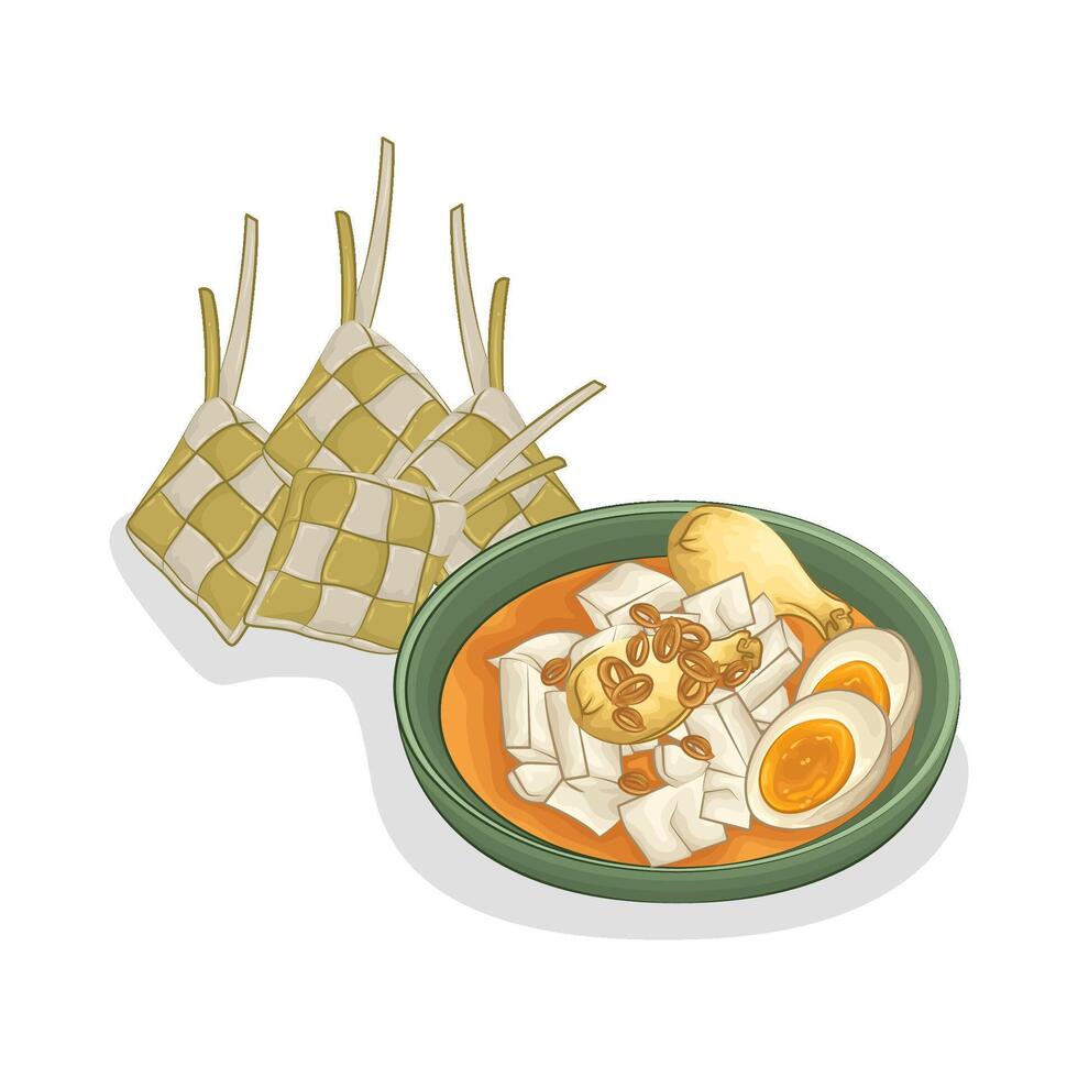 Illustration of opor vector
