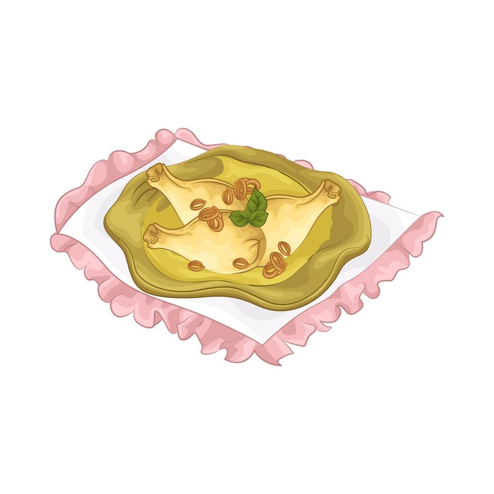 Illustration of opor vector