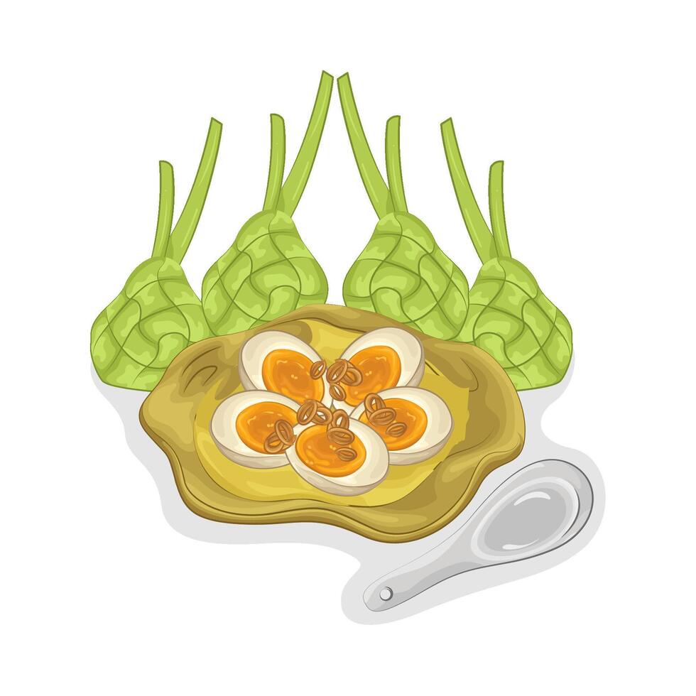 Illustration of opor vector