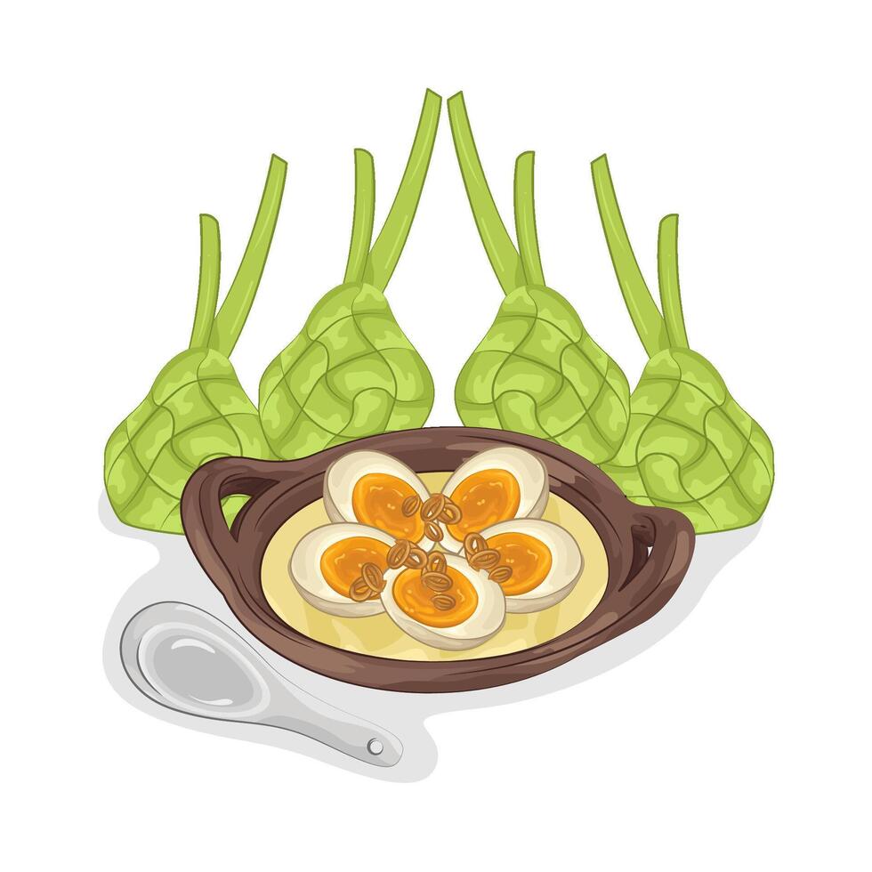 Illustration of opor vector