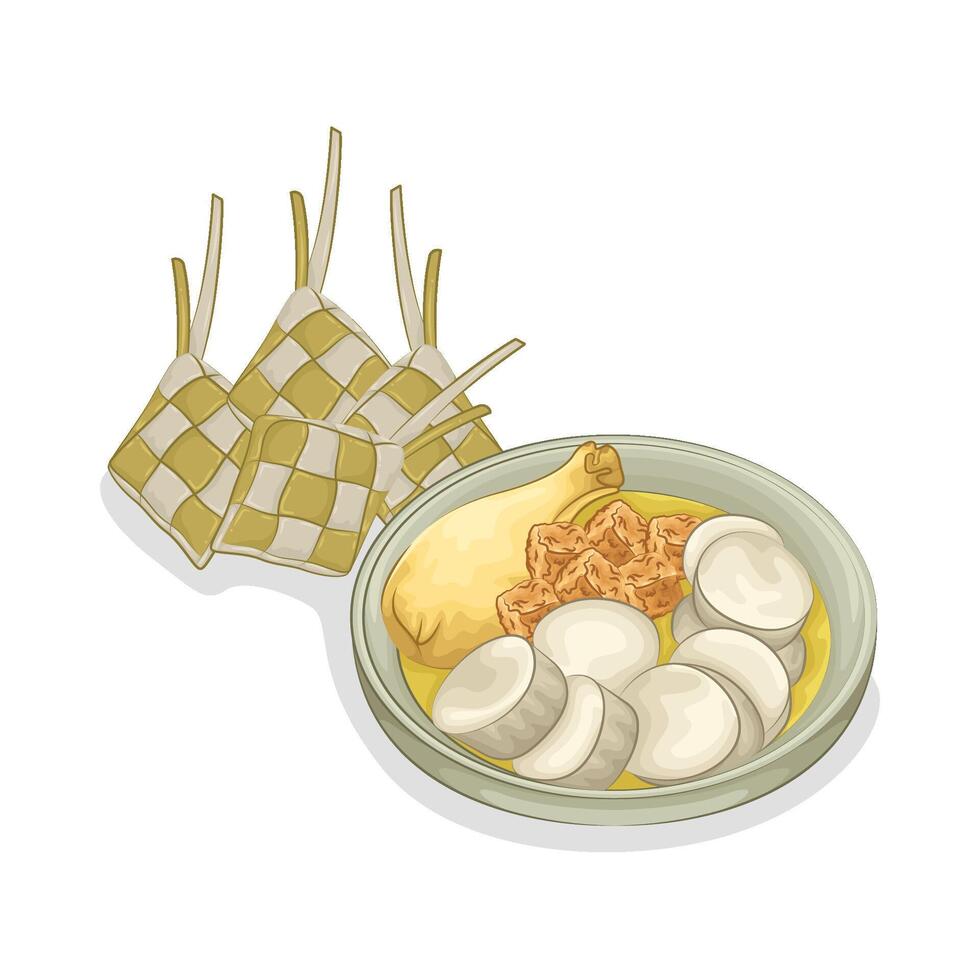 Illustration of opor vector