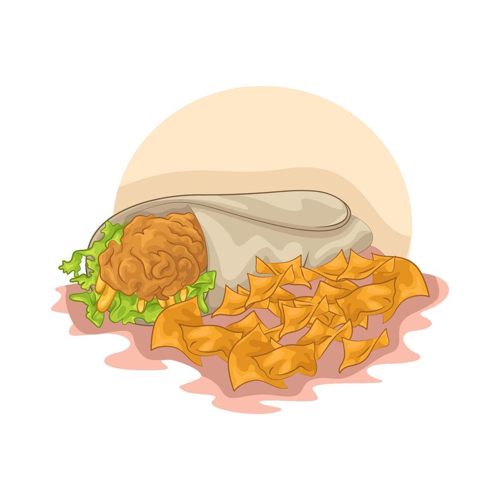 Illustration of tacos vector