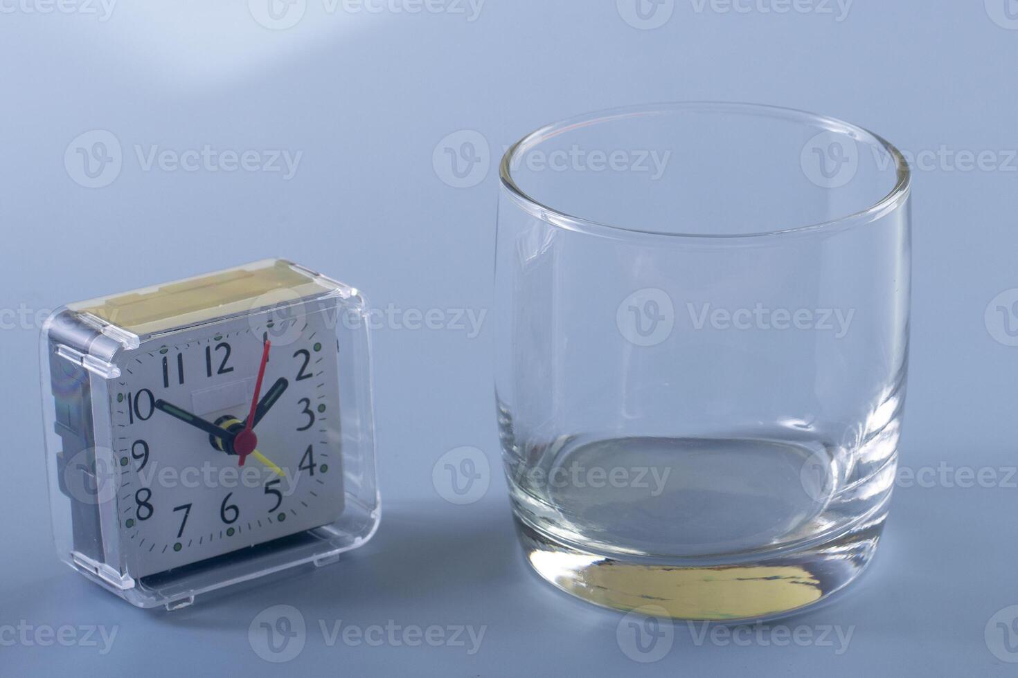 Detail of person filling glass of water. hydration concept photo