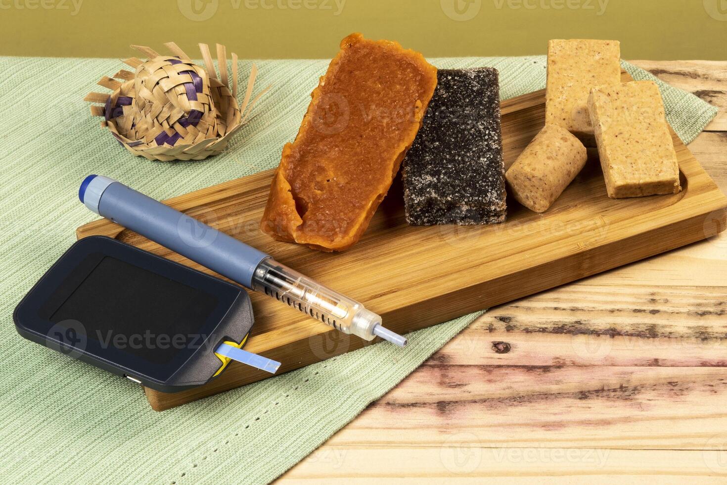 control of diabetes in June festivities photo