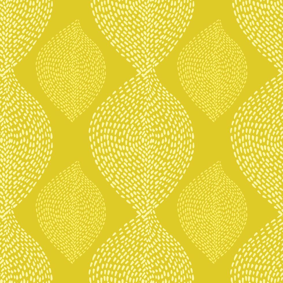 Hand drawn boho seamless background. Abstract dotted shapes natural ethnic seamless textile and fabric design. . illustration vector