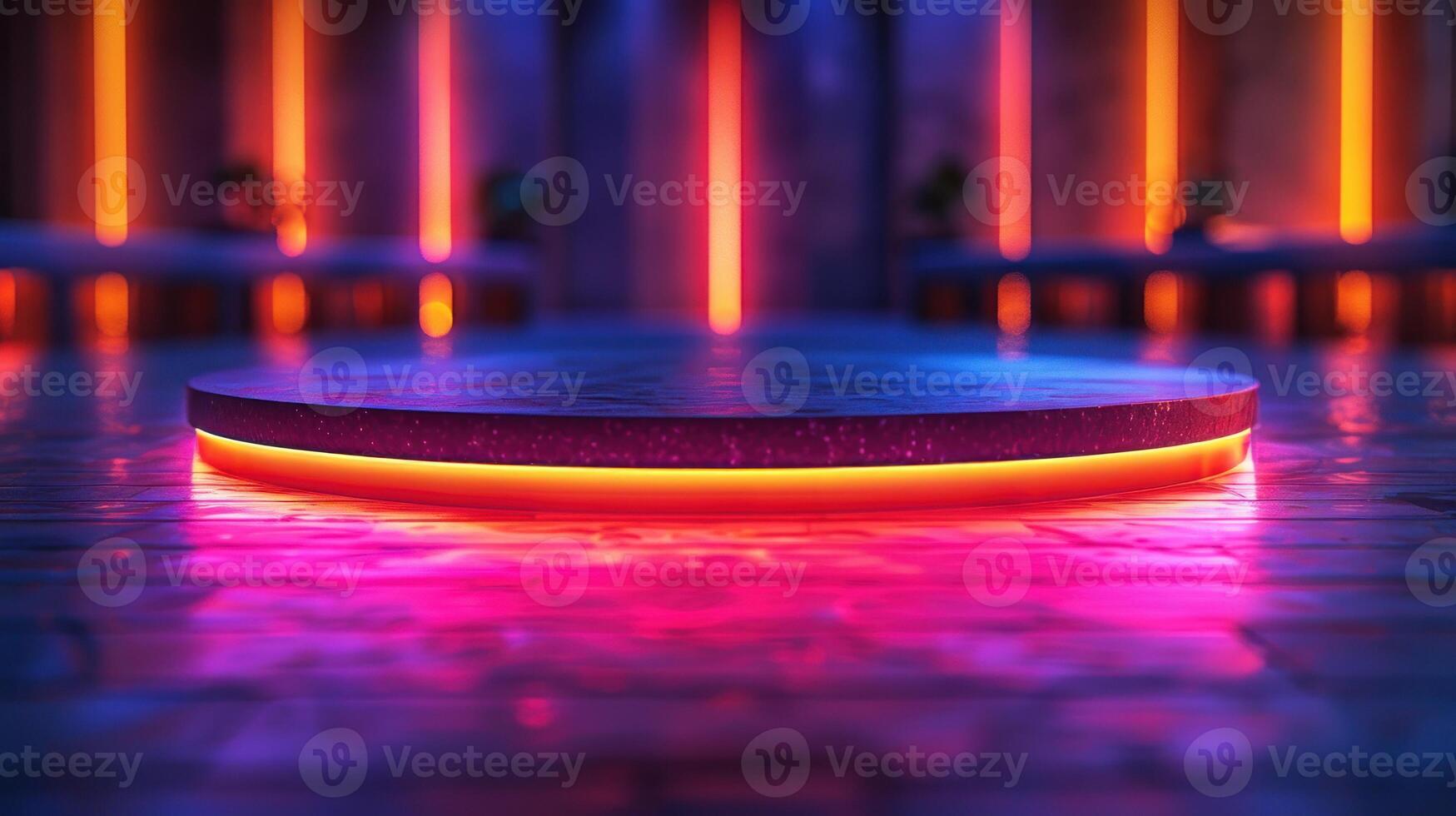 Illuminated Elegance. A Vibrant Dance of Lights and Shadows photo
