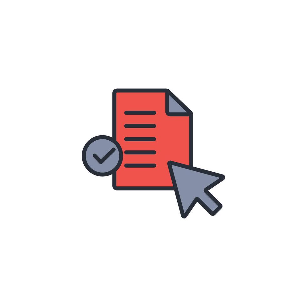 testing icon. .Editable stroke.linear style sign for use web design,logo.Symbol illustration. vector