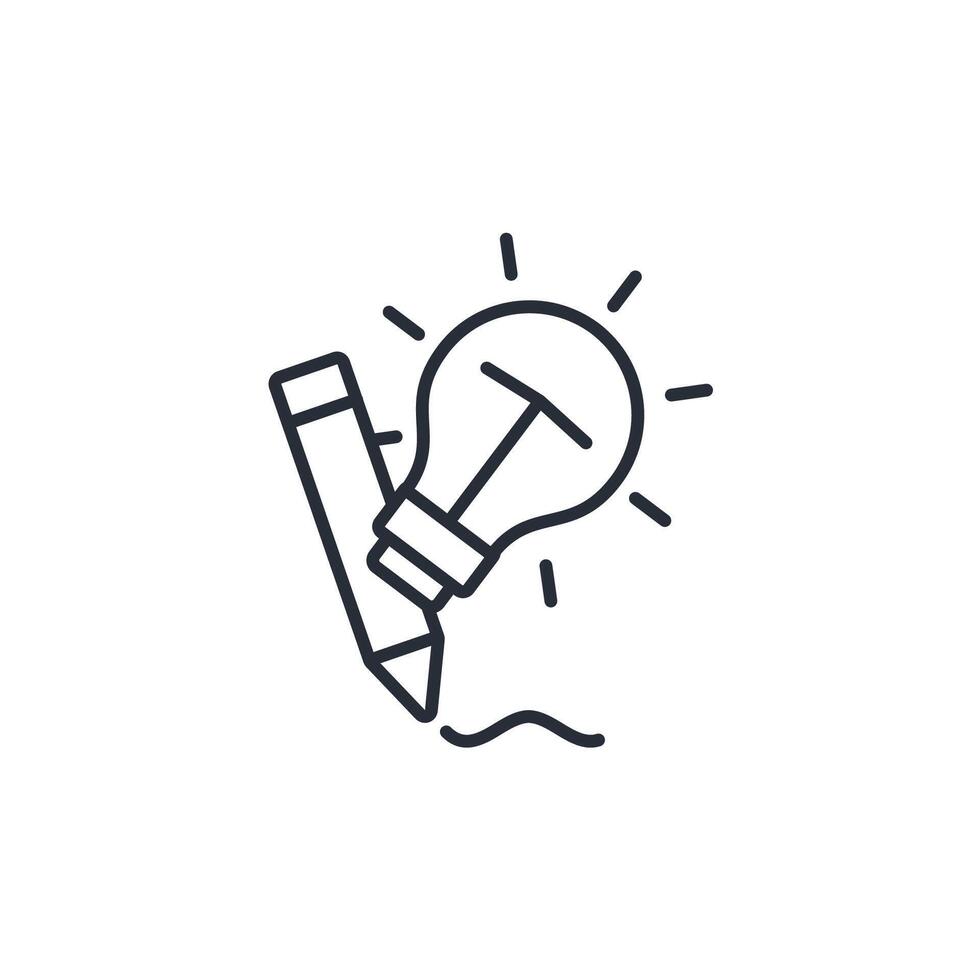 conception icon. .Editable stroke.linear style sign for use web design,logo.Symbol illustration. vector