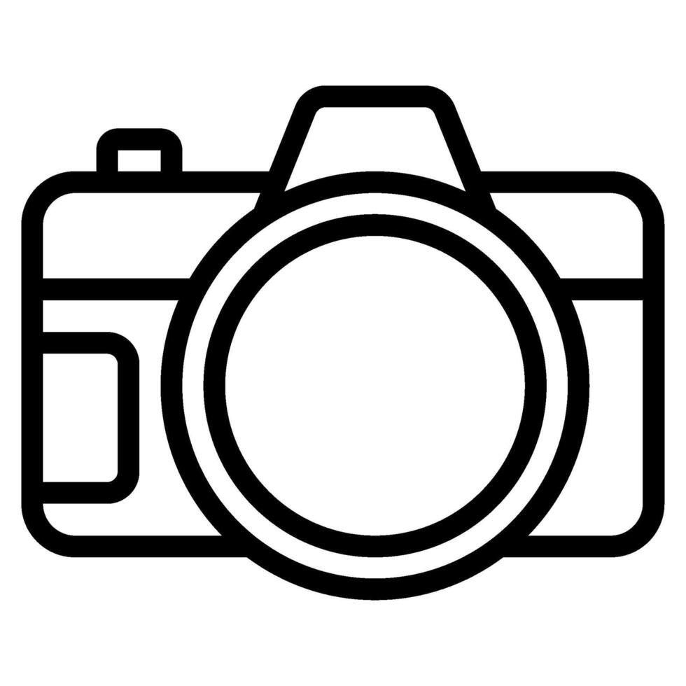 Camera Holiday travel object illustration vector