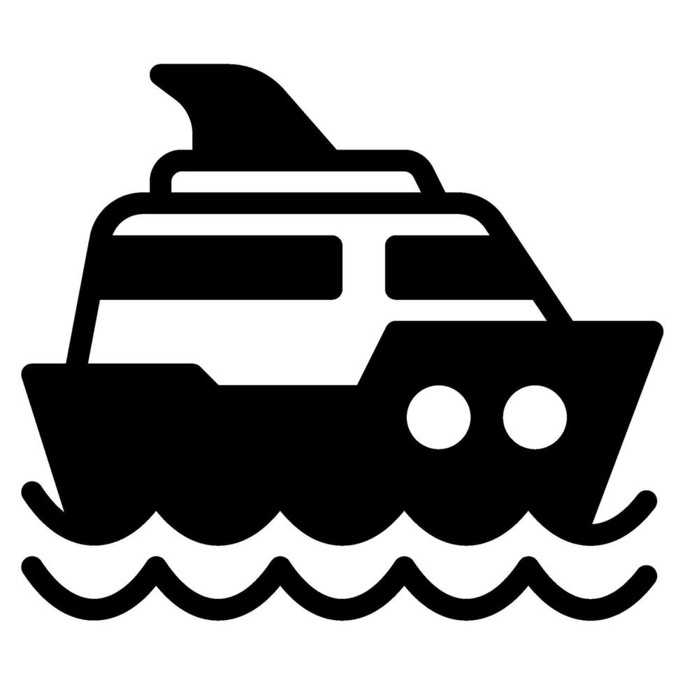 Cruise Holiday travel object illustration vector