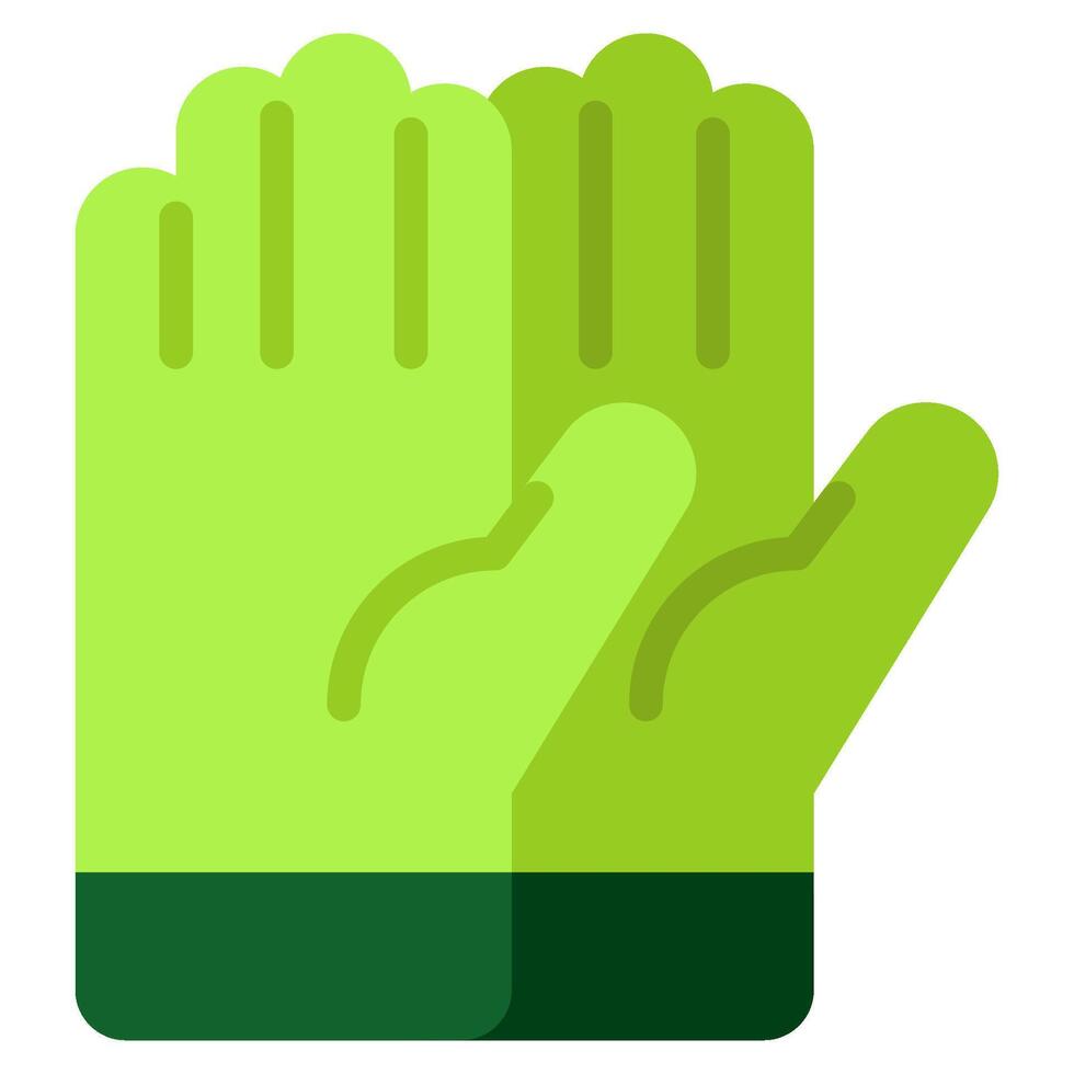 Gloves gym sport equipment illustration vector