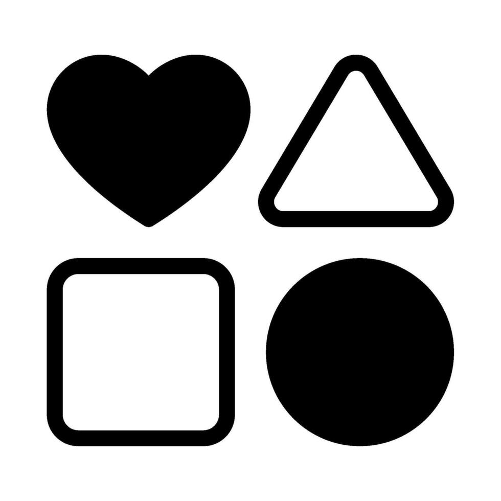 Shape Design tools technology illustration vector