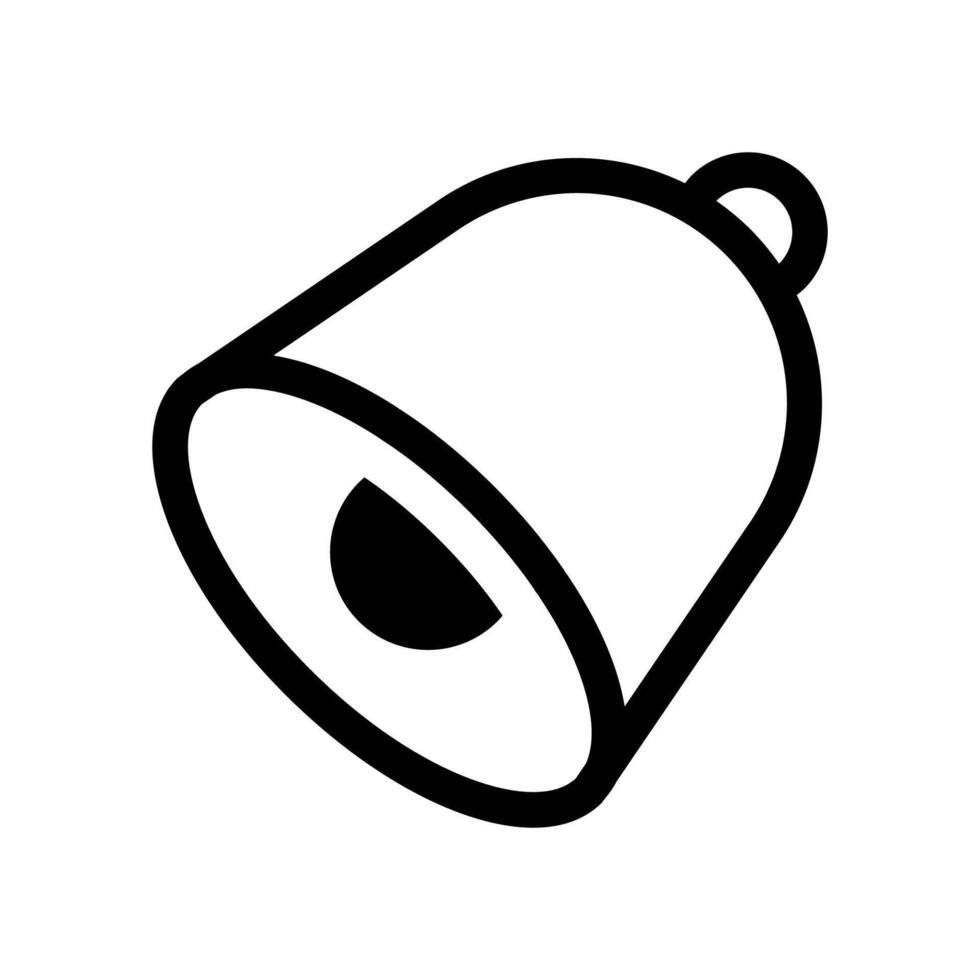 Notification bell icon design illustration vector