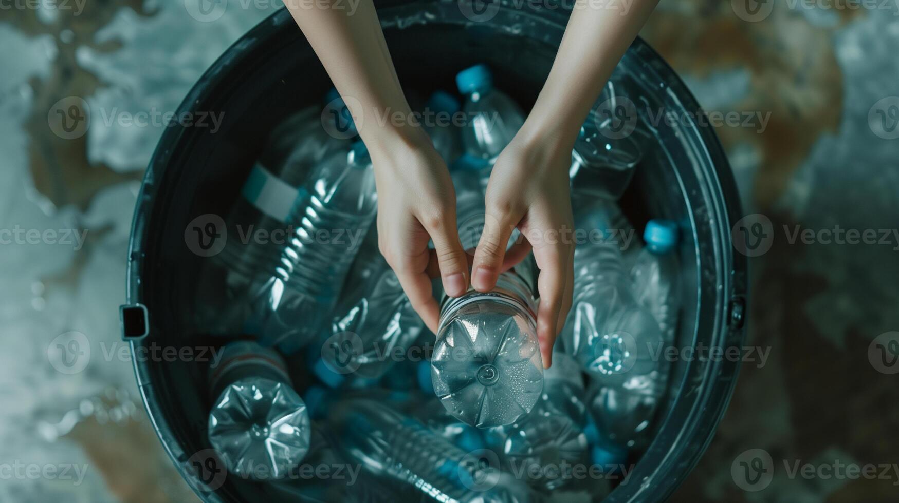 Recycling Plastic Bottles photo