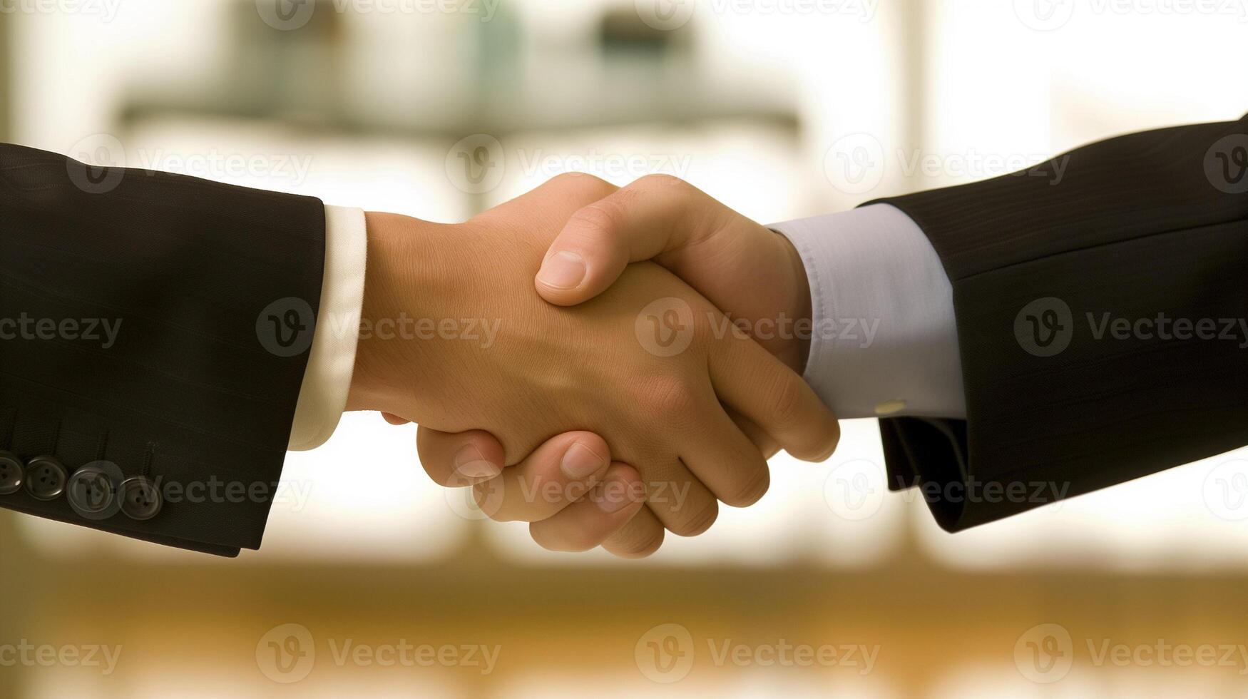 Professional Handshake Close-up photo