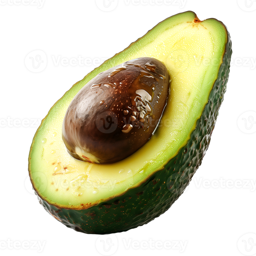 Avocados on an isolated background png
