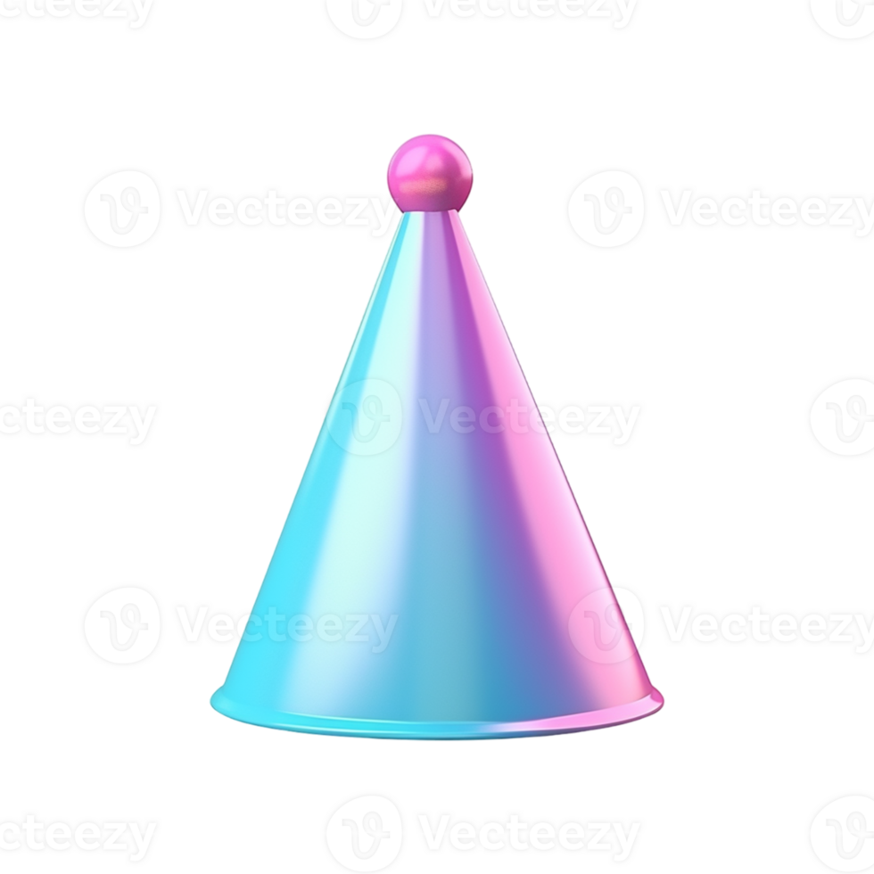 Party hats Isolated on a transparent background png