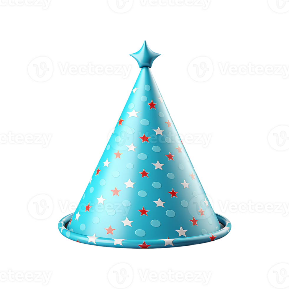 Party hats Isolated on a transparent background png