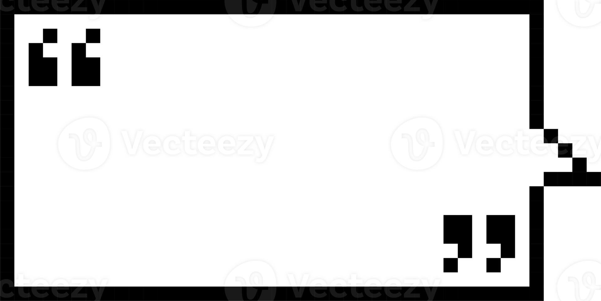 8bit retro game pixel speech bubble balloon icon sticker memo keyword planner text box banner png