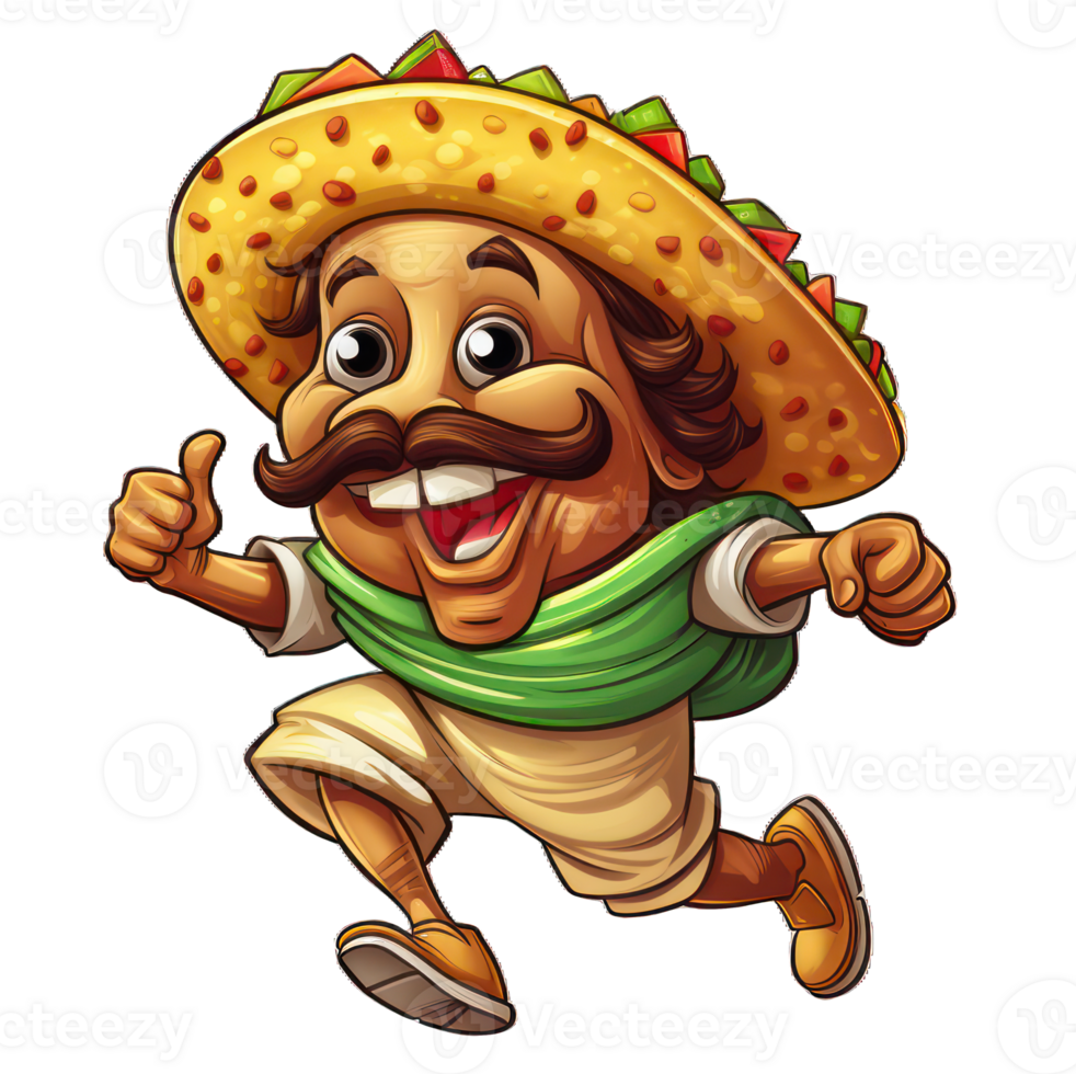 3d ilustración de patata personaje ese es dibujado en dibujos animados estilo png