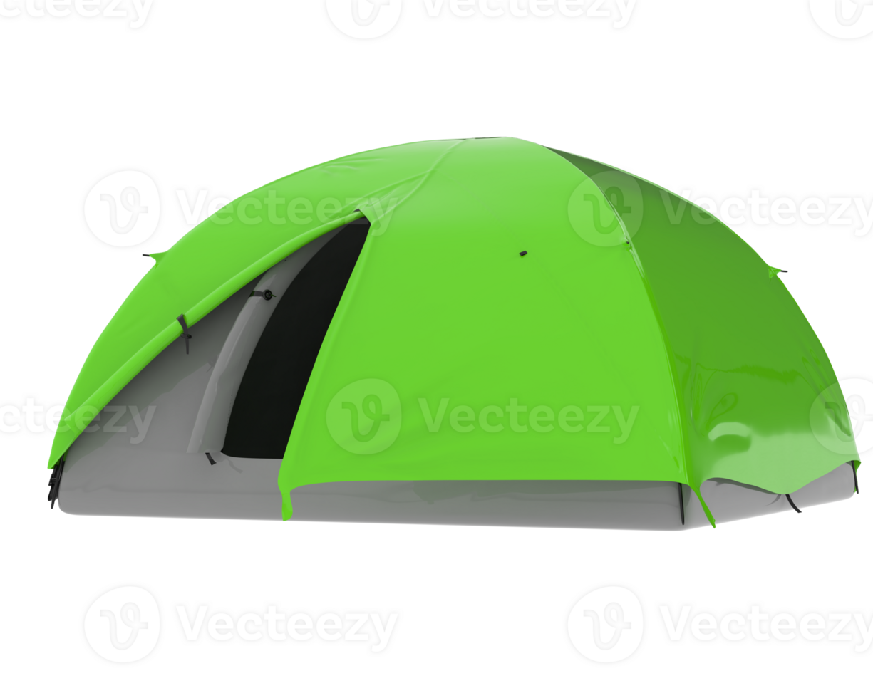 Modern tent isolated on background. 3d rendering - illustration png